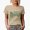 Tan, variant on Distressed Feeling Lucky - Irish Cap, St. Patrick's Day Favor or Merch Gift, Baby Blue T-Shirt, 2XL