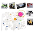 thumbnail image 3 of Plastic Gear Set, Model Toy Accessories, Plastic Gear Easy Clean For School For Experiment, 3 of 6