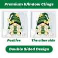 thumbnail image 5 of Saint Patricks Day Decorations Window Clings, 9 Sheets St. Patrick's Day Small Window Stickers for Glass, Gnome Shamrock Gold Coins Clings Decals, 5 of 8
