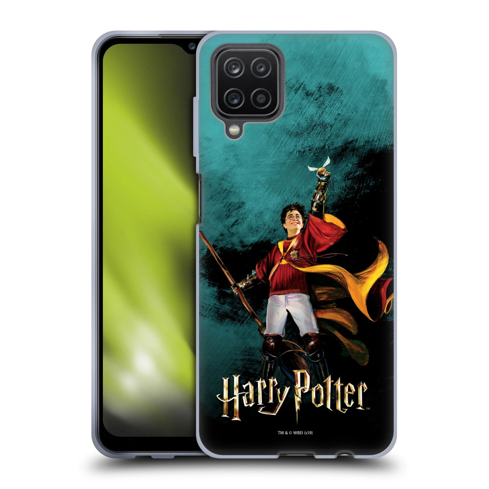2020 Head Case Designs Licenciado Oficialmente Harry Potter Hufflepuff Quidditch Deathly Hallows X Carcasa de Gel de Silicona Compatible con Samsung Galaxy A12 