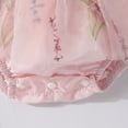 thumbnail image 4 of Infant Baby Girl Photoshoot Clothes Flower Mesh Romper Dress Cake Smash Princess Jumpsuit 1-18M, 4 of 5