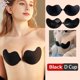 thumbnail image 1 of Brasier sin tirantes Widefidse Invisible Push Up Autoadhesivo Costuras Talla Grande De Silicona Sujetador Brasier sin costuras de mujerpangjing, 1 of 4