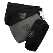 McGuire-Nicholas Toughwear 3 Canvas Bags with Carabiner Clip, 31001