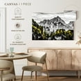 thumbnail image 5 of Elephant Stock Neuschwanstein Castle Pop Wall Art - Horizontal Canvas Wall Art - Living Room Wall Decor - Architecture Canvas - Yellow And Black Decor - 12" x 8", 5 of 8