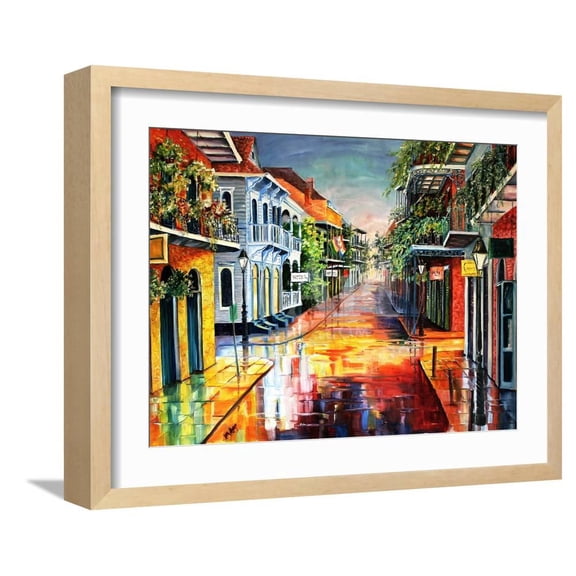 French Quarter Summer Day, Scenic Framed Art Print Wall Art by Diane Millsap Sold by Art.Com