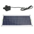 thumbnail image 4 of Kit de bomba de agua solar de 30 W con panel solar de polisilicio para fuente, estanque, jardín hidropónico, 4 of 14