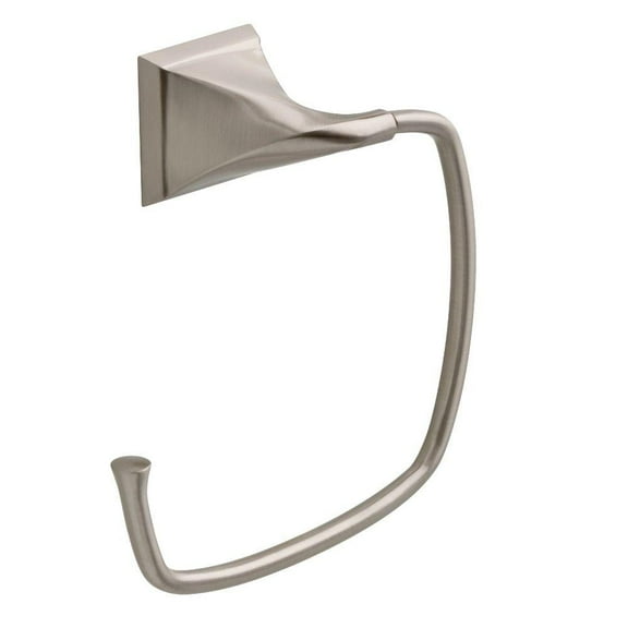 Delta Everly Towel Ring in SpotShield Brushed Nickel EVE46-BN - New