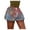 Purple, variant on Women's Tribal Graphic Printed Hotpants High Waisted A-Line Loose Fit Casual Beach Vacation Bottoms for Women