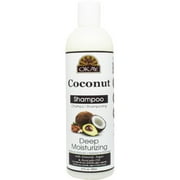 Okay Pure Naturals Coconut Shampoo Deep Moisturizing 12 oz (Pack of 6)