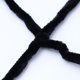 thumbnail image 5 of GOOHOCHY Accesorios de decoración de telaraña de hilo negro de 5 bucles de 1,5 x 1,5 m, 5 of 7