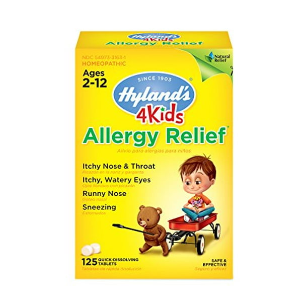 Childrens Allergy Medicine by Hyland's 4 Kids Allergy Relief Tablets