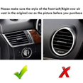 thumbnail image 5 of Front Air Vent Clips For Mercedes Gle, W166 Grille Tabs, 5 of 5