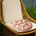 thumbnail image 4 of TIMIFIS Chair Cushions Style Round Cushion Diameter 42Cm Coffee Pegasuss Velvet Super Soft Cushion Thick Chair Cushion Christmas Gifts, 4 of 6
