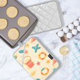 thumbnail image 5 of Yayeee Pot Holders Kitchen Heat Resistant with Pocket 7"x9.8" Cotton Oven Cooking Hot Pads, Beach Pattern, 5 of 7