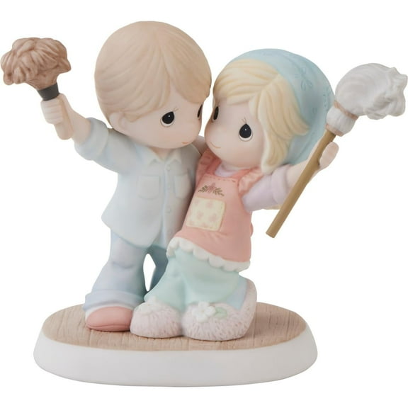 Precious Moments You Sweep Me Off My Feet Couple Figurine, Count 1