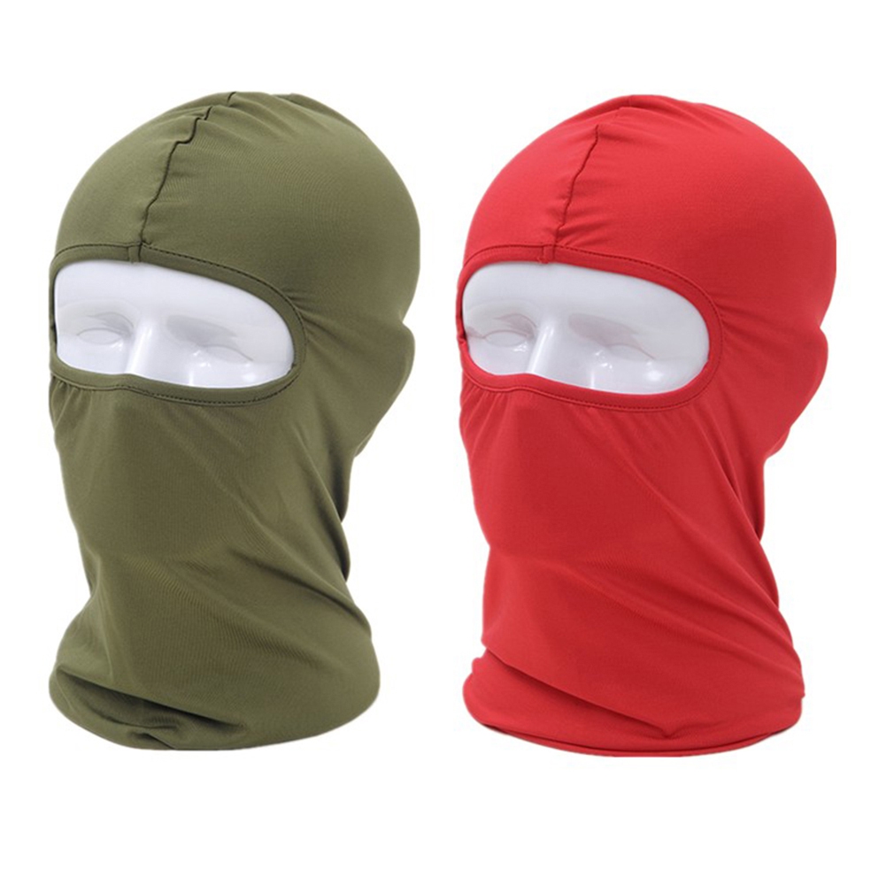 Hesroicy 2Pcs/Set Sun Protection Dust Proof Breathable Balaclava Full