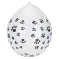 thumbnail image 1 of 20Pcs Animal Pattern Balloons Round Latex Balloons Decoration for Birthday/PartyWhite Dog Paw Pattern, 1 of 3