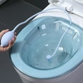 thumbnail image 3 of serony Flushing Accessories Easy To Clean Body Parts With Tight Connection Health Basin Accessories Safety White single hole, 3 of 6