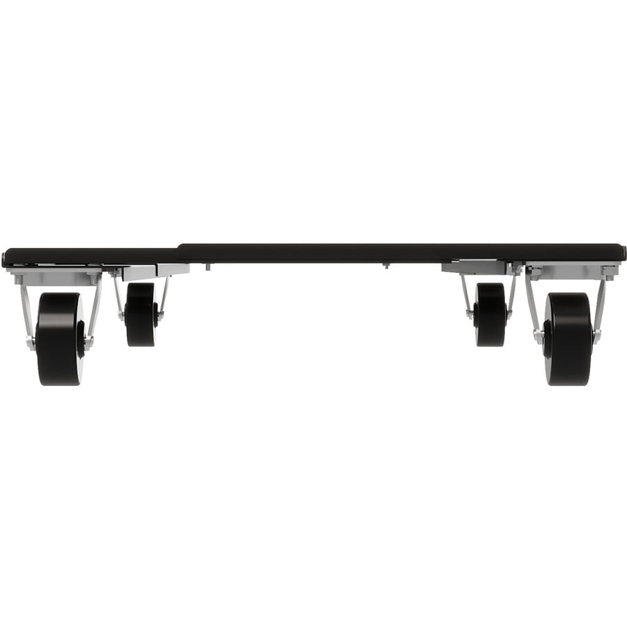 Lorell Commercial Cabinet Dolly - Metal - X 42" Width X 24" Depth X 4" Height - Black - 1 Each