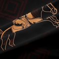 thumbnail image 5 of Homewish Bohemian Western Cowboy Kitchen Curtains,Southwest Desert Cactus Black Out Curtains Pack of 2 (42x63 Each), 5 of 6
