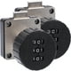thumbnail image 3 of Cajón de cajones de escritorio de 2 piezas Combinación de la mesita de noche Bloqueo Gabinete de seguridad Bloqueo de seguridad, 3 of 8