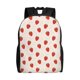 thumbnail image 1 of Fotbe Hand Drawn Strawberry Mochila de Viaje para Laptop, Mochila Ejecutiva Delgada y Resistente 15.6", 1 of 8