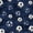 Navy Blue White, variant on Castle Fairy Soccer Ball Print Twin Comforter Sets 2pcs, Sport Theme Bedding Set, Navy Blue White,Navy Blue Reversible,1 Comforter and 1 Pillowcase