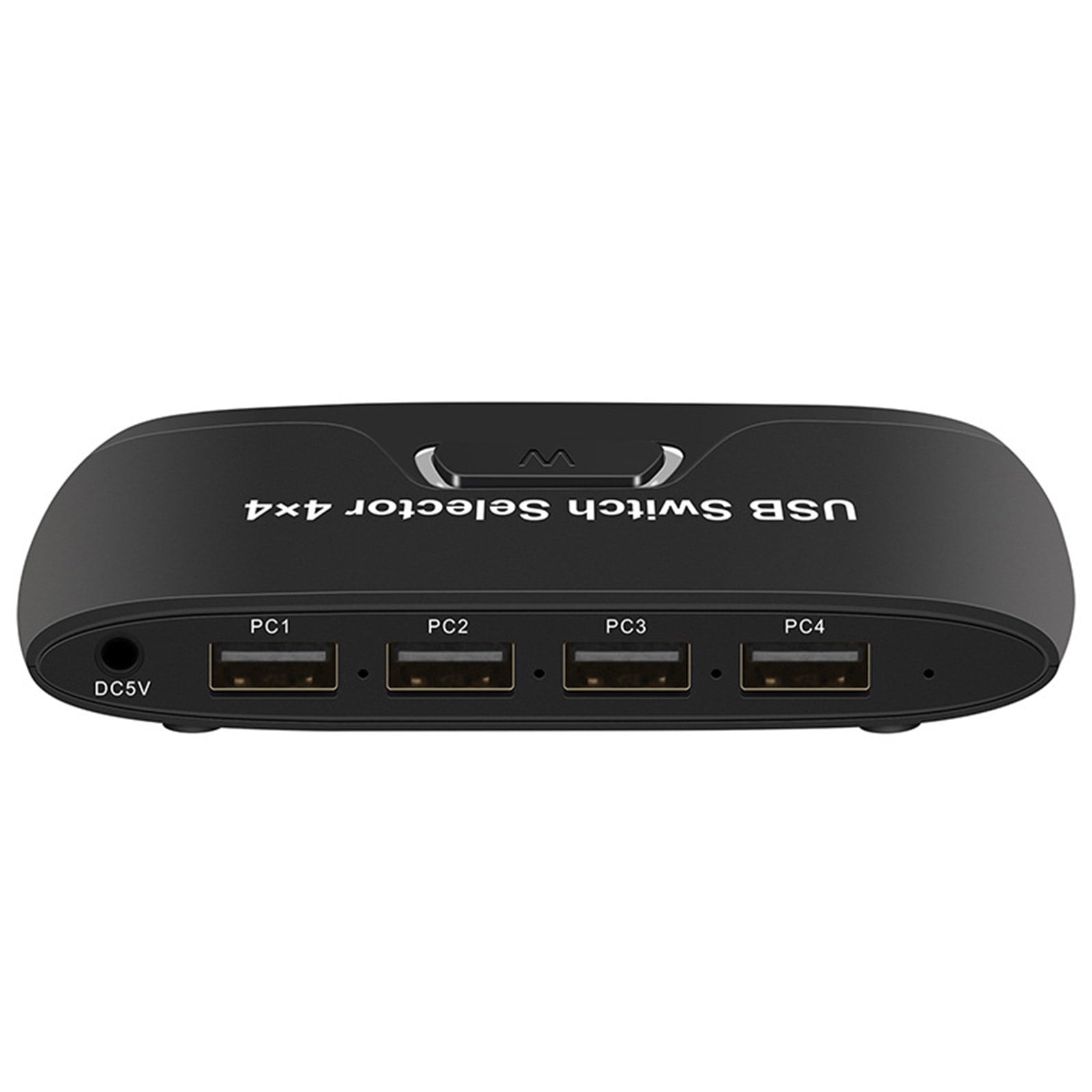 USB KVM Switcher Featuring 4 Input 4 Output Port for Seamlessly Keyboards Sharing Among Multiple Computers