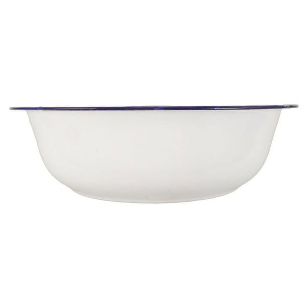 Lavabo de pies esmaltado para spa, bañera de pies portátil, cubo de spa para remojo de pies para pedicura en casa, lavabo de baño de pies plegable, relajación de pies