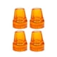 thumbnail image 1 of 4 piezas de puntas de muleta, accesorios de repuesto, bastón reforzado de alta resistencia Agujero amarillo de 19 mm, 1 of 9