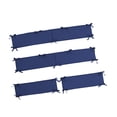 thumbnail image 3 of parachoques de cuna,Almohadillas protectoras para cuna de bebé acolchadas para niños y niñas,Forro interior para cuna,protector acolchado para cuna,cojín protector Protección contra Azul, 3 of 8