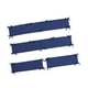 thumbnail image 3 of Almohadillas protectoras para cuna Hugo suaves y transpirables Color azul 4 Uds., 3 of 10