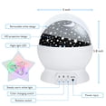 thumbnail image 5 of LED Night Lights for Kids, Star Projector, Star Lights for Bedroom, Glow in The Dark Stars, 360 Degree Rotation, Christmas Birthday Gifts for Kids, Light Lamp Sensory Aesthetic Room Decor, White, 5 of 7