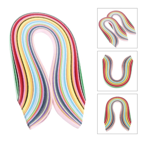 720 Strips 36 Colors Quilling Paper Strips Quilling Art Strips 3 mm Width 54 cm Length Quilling Strips