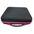 thumbnail image 4 of Bunblic Sac de Rangement Yoyo Sac de Transport Poche en Maille Polyvalente Poignée Portable Pochette de Rangement 16 Trous pour Jeu Exercice Voyage Extérieur Rose Rouge, 4 of 8