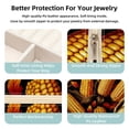thumbnail image 3 of Thanksgiving Corn Travel Portable Square Jewelry Box Earring Necklace Bracelet Holder Organizer Display Case Stand Decorative Box Storage Box, 3 of 6