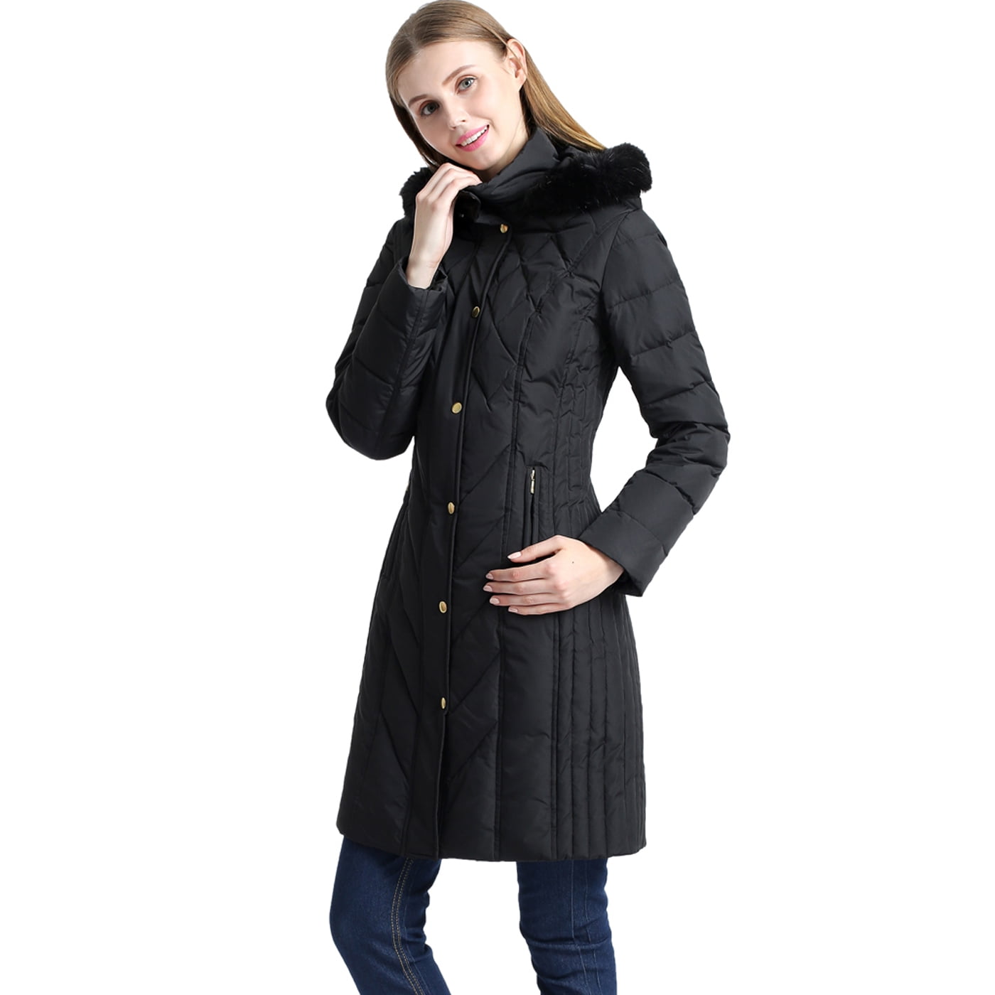 bgsd men's tommy hooded waterproof down parka coat
