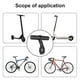 thumbnail image 5 of Extensor de manillar Eigraketly universal para bicicleta soporte de teléfono móvil, 5 of 6