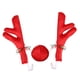 thumbnail image 2 of Kit genérico de astas de reno para coche con nariz, accesorios para coche, adorno navideño fácil de montar. Rojo, 2 of 9