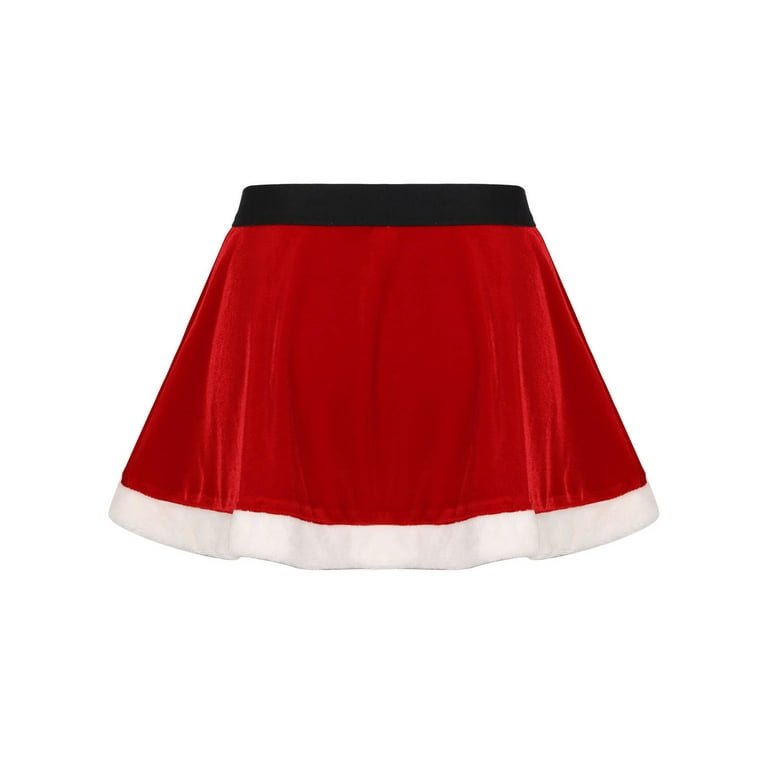 Christmas skirt womens zip up cheap