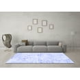 thumbnail image 3 of Ahgly Company Indoor Rectangle Abstract Blue Modern Area Rugs, 6' x 9', 3 of 4