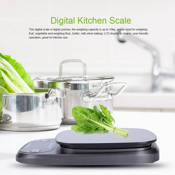 Petite Balance de cuisine numérique pour peser les aliments 10kg