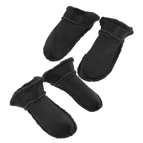 Homoyoyo 2Pairs Cooling Shoe Inserts Plush Material Easy Maintenance