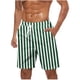 thumbnail image 1 of Mens Pantalones Cortos Cintura Elástica con Bolsillos Pantalones Cortos de Impresión de la Moda Casual, Pantalones de Playa de Cintura Elástica con Bolsillos, Poliéster, 1 of 5