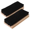 thumbnail image 3 of 2pcs Dustless Chalkboard Eraser with Wool Felt for Wood Blackboard, 3 of 8