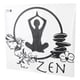 thumbnail image 5 of Etiqueta Engomada Del Patrón De Yoga, Etiqueta Engomada Del Patrón De Yoga Zen Etiqueta De La Pared De PVC Etiqueta De La Pared De Meditación Probada Profesionalmente, 5 of 8