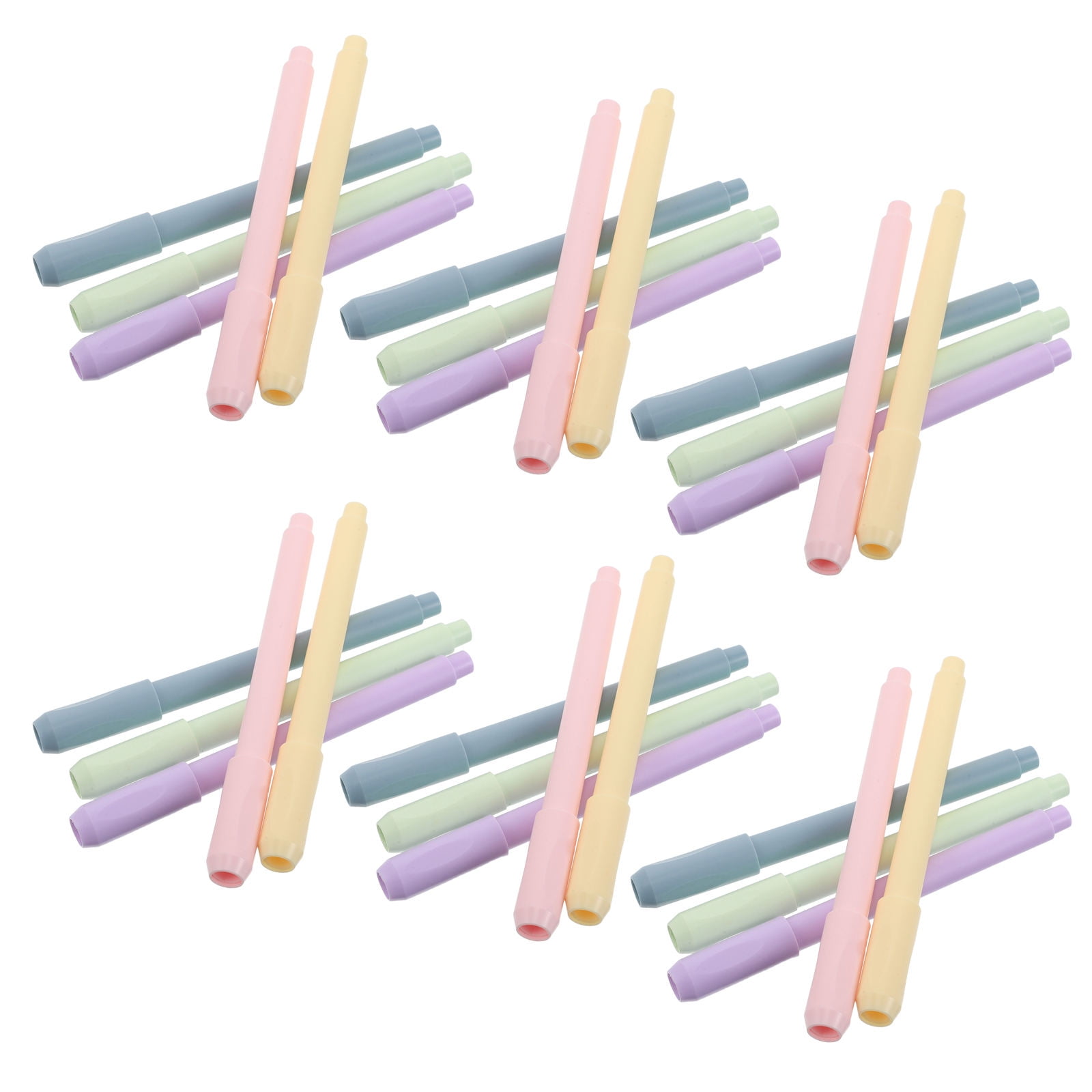 LIFKOME 30-Pack Pen Sleeve Extenders Universal Holder for Desk Organizer Office Supplies