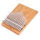 thumbnail image 4 of Kalimba portátil de 15 teclas, Piano de pulgar de madera de alcanfor totalmente maciza, K15CAP, 4 of 12
