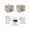 Beige, variant on Easter Eggs Toaster Cover 4 Slice, Large Kitchen Appliance Covers, Watercolor Eggs Flowers Butterfly Spring Beige Toaster Oven Cover with Loop, Bread Machine Cover Polyester Dust Cover Protection