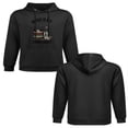 thumbnail image 2 of Sudadera con capucha con temática de música curativa, algodón agradable para la piel, top informal unisex.(XL), 2 of 5